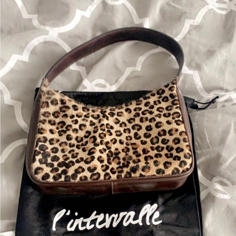 L’Intervalle Leopard Handbag